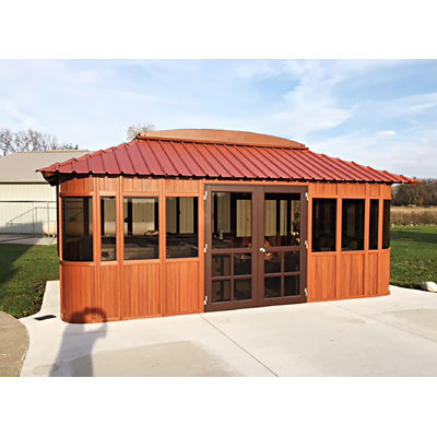 20.5 Ft. W x 11.5 FT. D Ultrawood Patio Gazebo