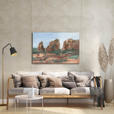 " Western Rock Formation 2 " by Ethan Harper