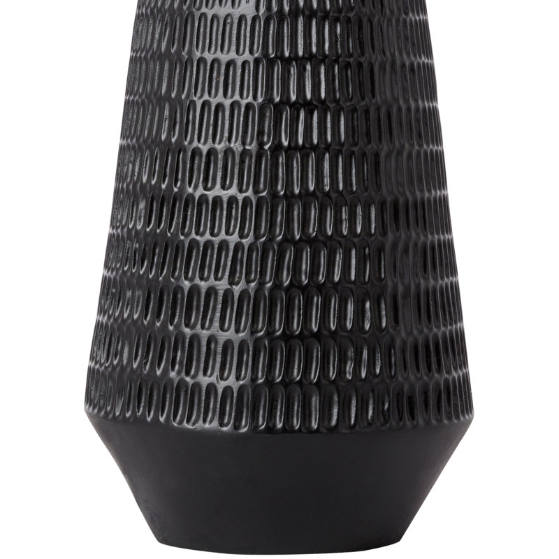 Ashyra Resin Table Lamp, Black, Beige