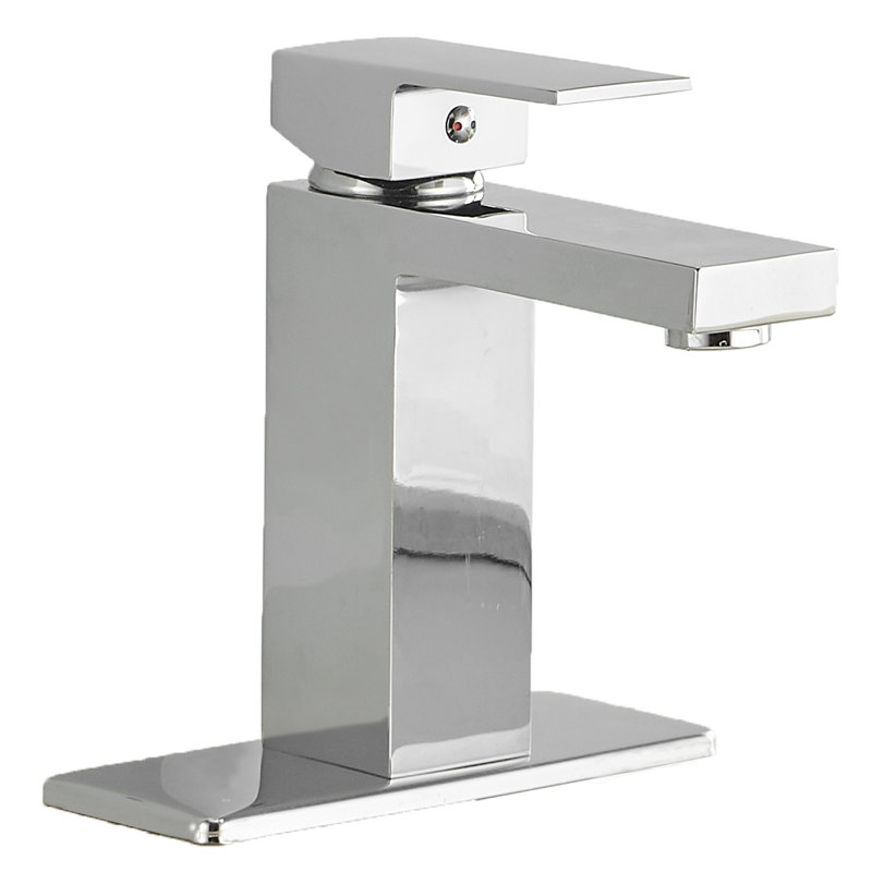 Single-Hole Single-handle Bathroom Faucet, Polished Chrome