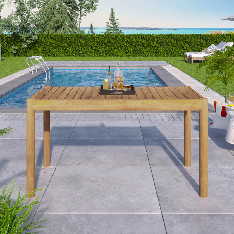 Table de salle à manger de patio