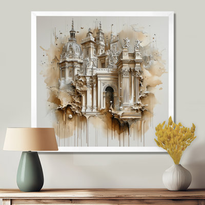 Ancienne porte de château à Madrid II - décoration murale Madrid