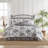 Laura Ashley Toile Delight Cotton Reversible Comforter Bonus Set-109049398-102291710
