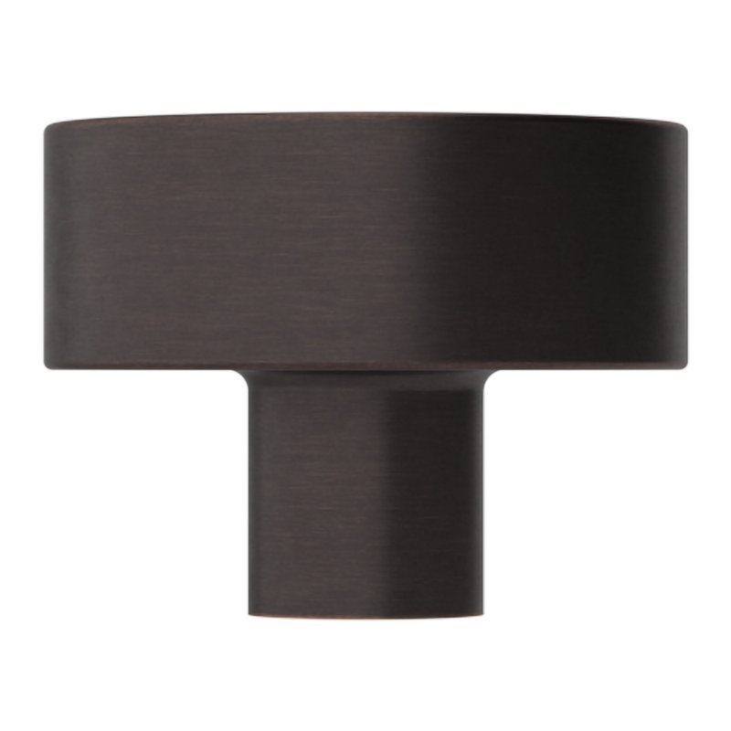4405 Contemporary Knob, 1.5", Venetian Bronze