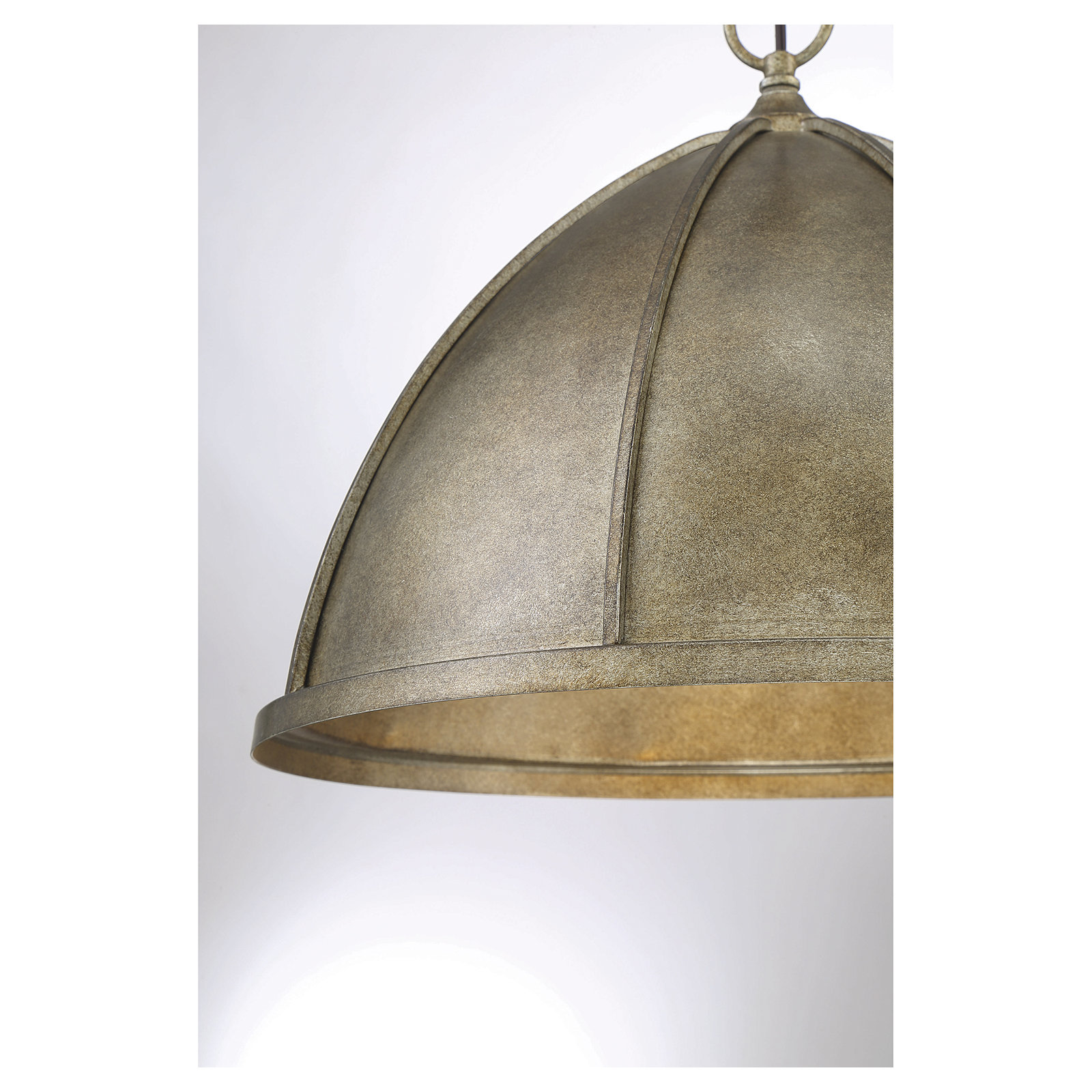 Single Light Metal Dimmable Pendant, Gold