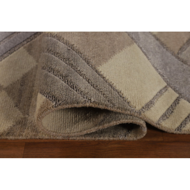 Tapis oriental à treillis Gabbeh 9