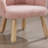 Flower Kids Chair With Solid Wood Legs-496303628