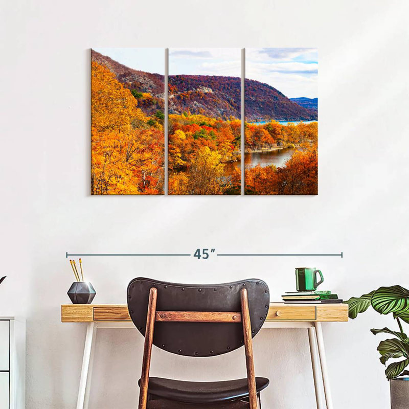 Paysage d'ours d'automne Alvord, H 24 po x l 38 po