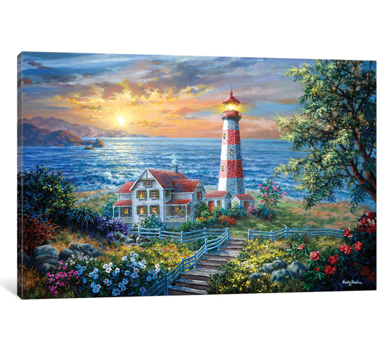 « enchantment », reproduction d’art sur toile, H 18 po x l 26 po x P 1,5 po