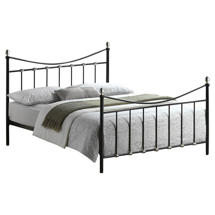 Metal Bed, Double (4'6)