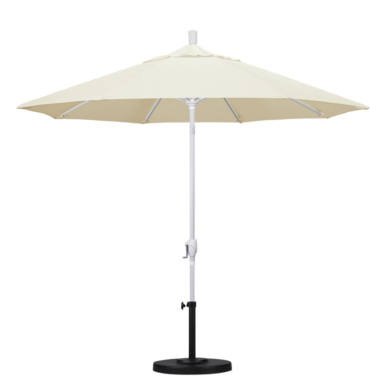 Parasol de marché 9 pi Ayomipo, Toile - Pacifica, Blanc