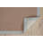 Nannette Handmade Dark Beige Berber with Ice Blue Cotton Border Made in the USA Area Rug-751625599