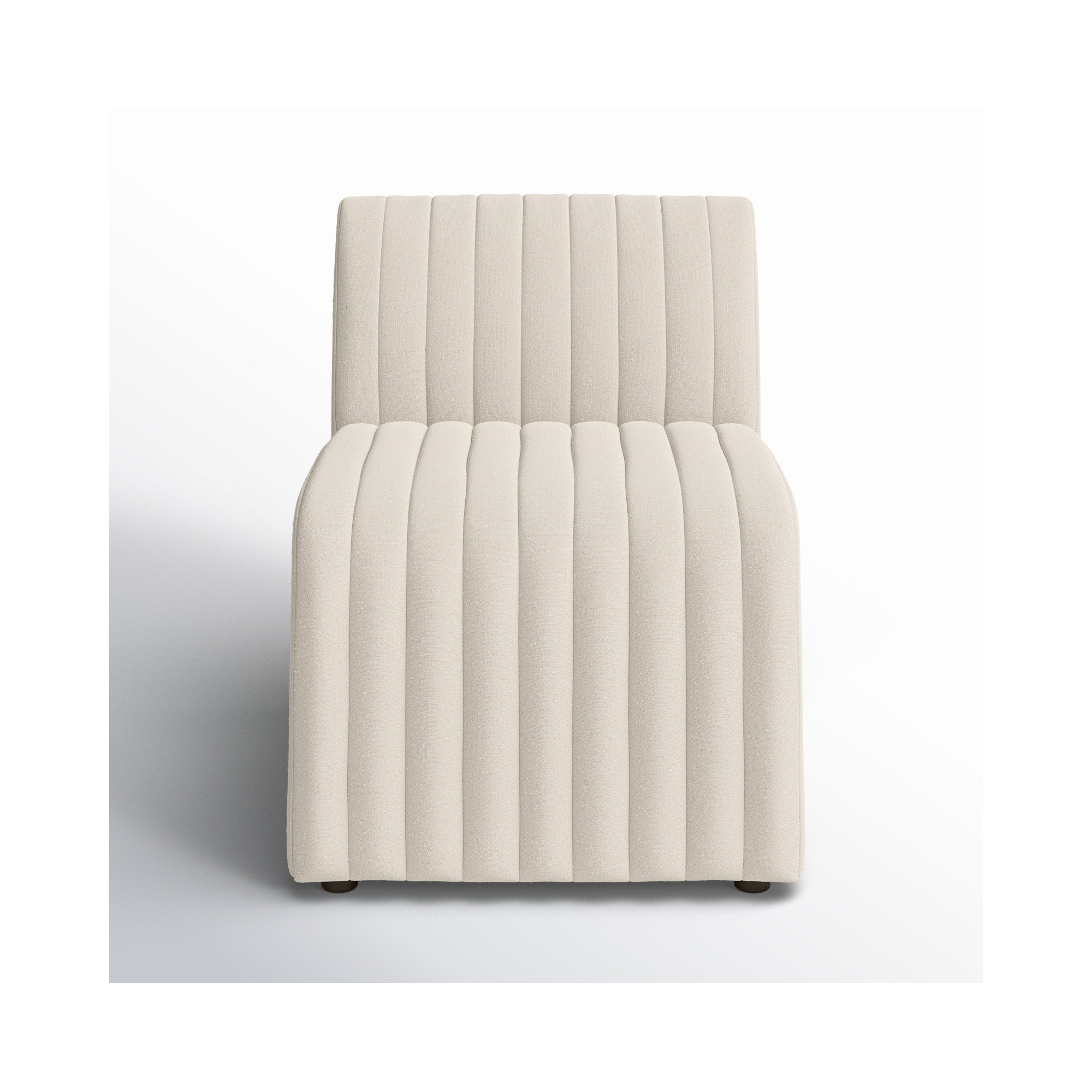 Brandt Dining Chair, Capri Oatmeal Boucle