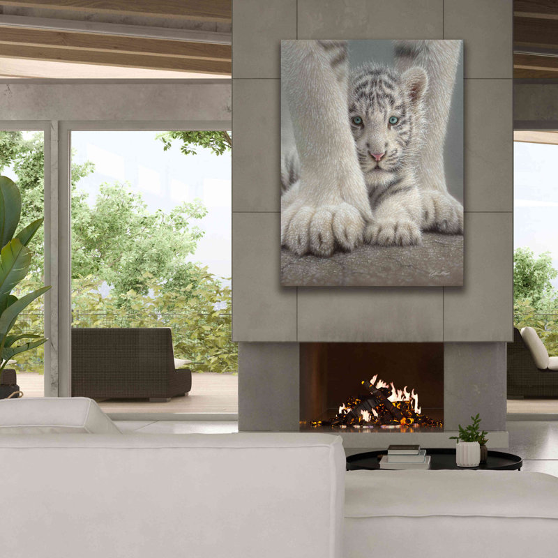 Ebern Designs «Shelter» par Collin Bogle, art mural sur toile, H 54 po x l 40 po x P 1,5 po