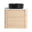 Wall Mounted Single Double With Stone Top