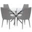 Ayarie 4 -Person Glass Dining Set-632519928-632519931