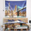 Cityscape manhattan skyline panorama tapisserie-28504173