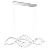 Luminaire suspendu géométrique simple à 4 lumières Alon