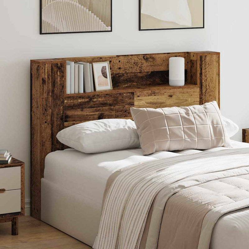 Headboard, European Double (140 x 200 cm), Old Wood