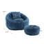 Ensemble de fauteuil à billes et de repose-pieds en mousse viscoélastique Cloud-Like-1122302491