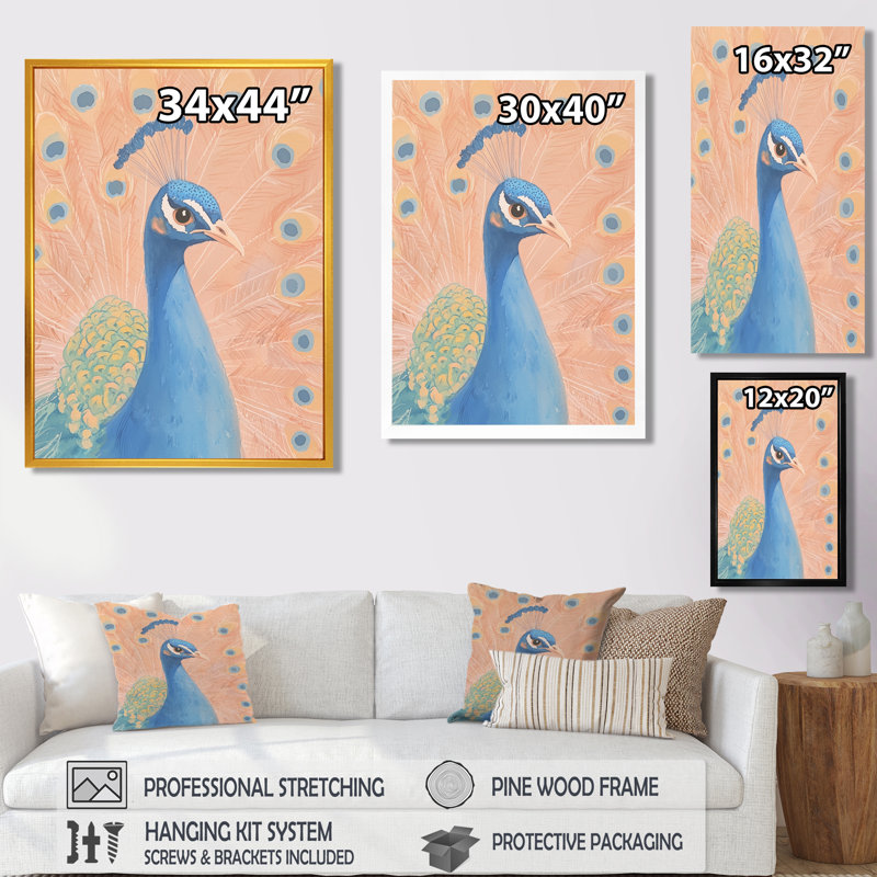 Hysell - Animals Canvas Prints, Noir, H 20 po x l 12 po, Reproduction encadrée d'une seule photo