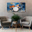 «Drums 1» par Sean Parnell, art mural sur toile
