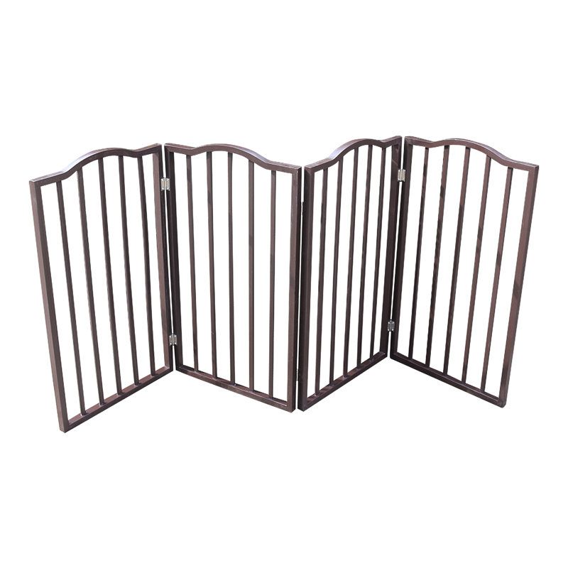 Barrière pour animaux pliable et autoportante, H 31,9 po x l 72,4 po x P 0,8 po