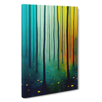 Bold Forest - Wrapped Canvas Print