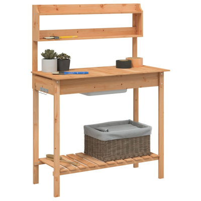 Braily Wood Potting Bench