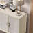 Chic Shell-Accented Cabinet With Star Handles 47.24'' Sideboard