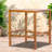 Spacious Patio Tables, Solid Acacia Wood Rustic Bar Style For Dining