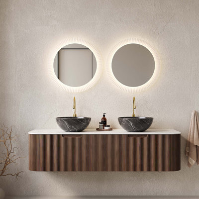 Meuble-lavabo mural 60 po avec lavabo 60 po