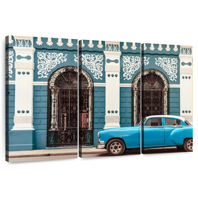 Lilie Camaguey Car, 42" H x 65" W