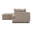 Canapé modulaire avec rangement Fauve brun Ferland-1805403205
