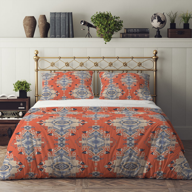 Abstract Duvet Cover, Queen Duvet Cover + 2 Queen Shams