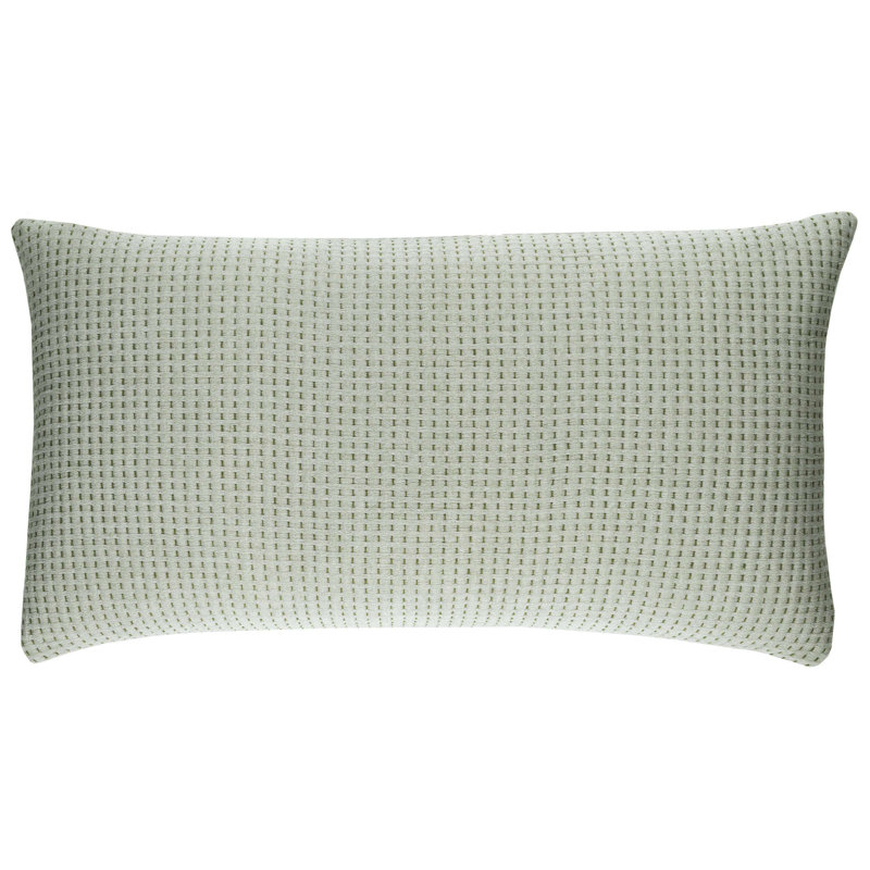 Pick Stitch Matelasse Sham, King, Evergreen