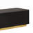 Luxury Fluted TV Stand, Faux Marble Tabletop Media Console With 4 Drawers, Tv Console Table