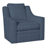 American Bungalow Nicholas Barrel Back Swivel Chair