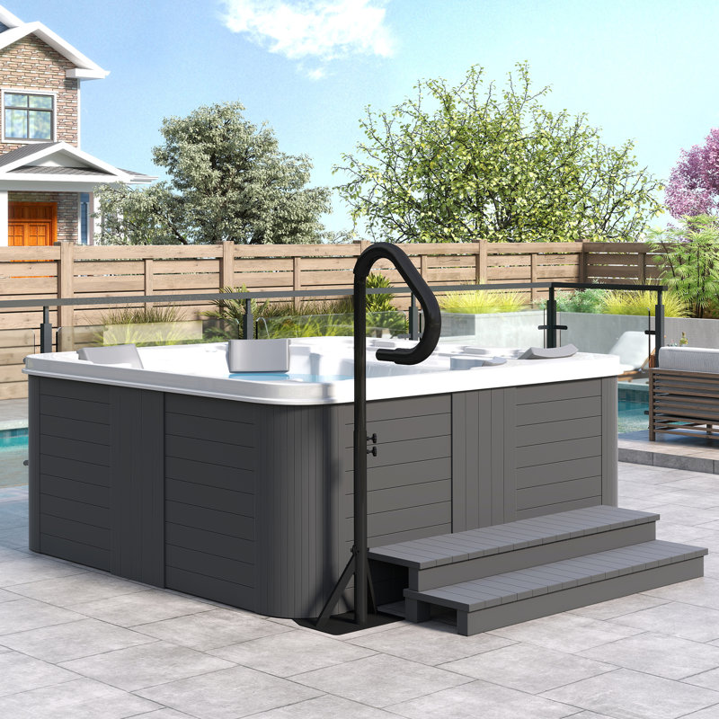 Domi Height Adjustable Hot Tub Handrail