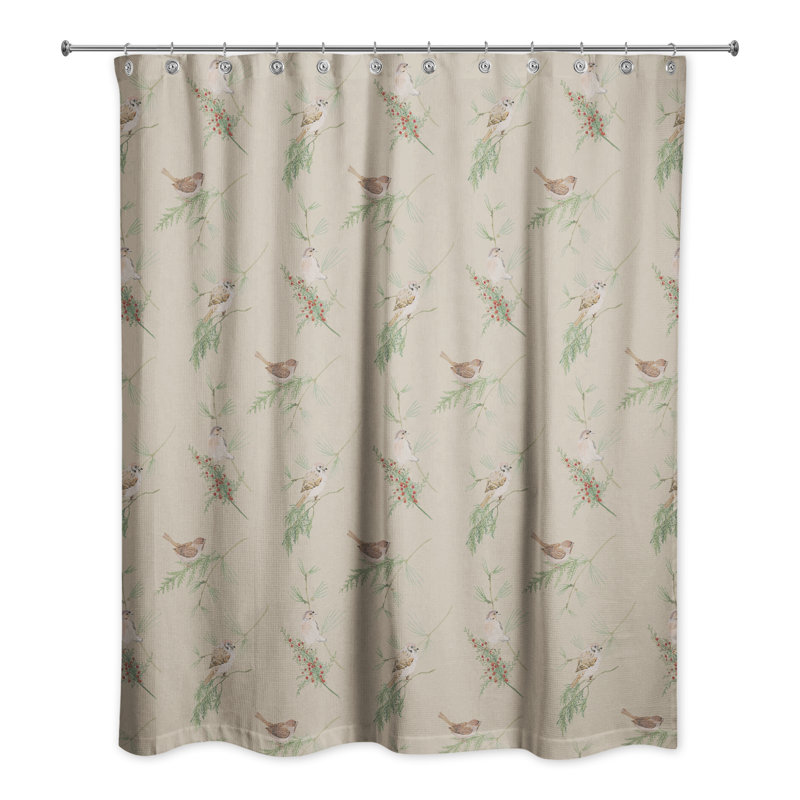 Rideau de douche Domic, Brun