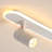 White LED Adjustable Fixed Track Head-128614658