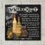 «Wine List 2» par Jean Plout, art mural en verre acrylique, 12 po x 12 po-810159421