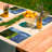 Polyester Abstract Rectangle Placemat