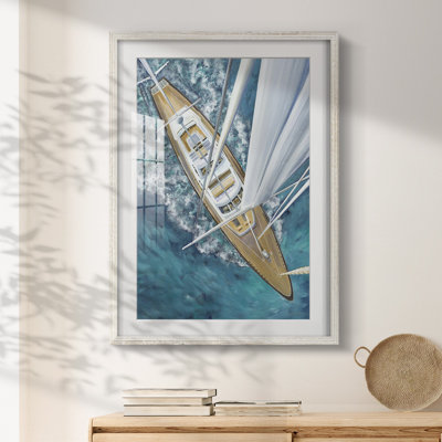 Terra Rosa Abstract II -Gallery Wrapped Canvas