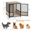 Kehoe Pet Crate with 1 Door-732783194-732783198