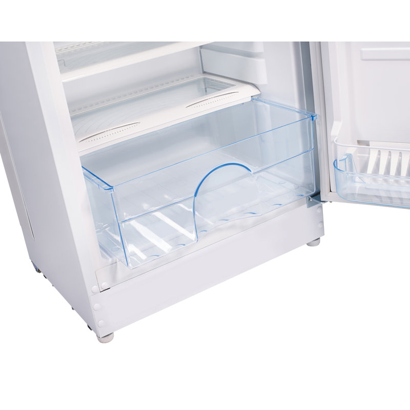 Off-Grid 24" Solar Powered DC 10.3 cu. ft. Freestanding Top Freezer Refrigerator, White