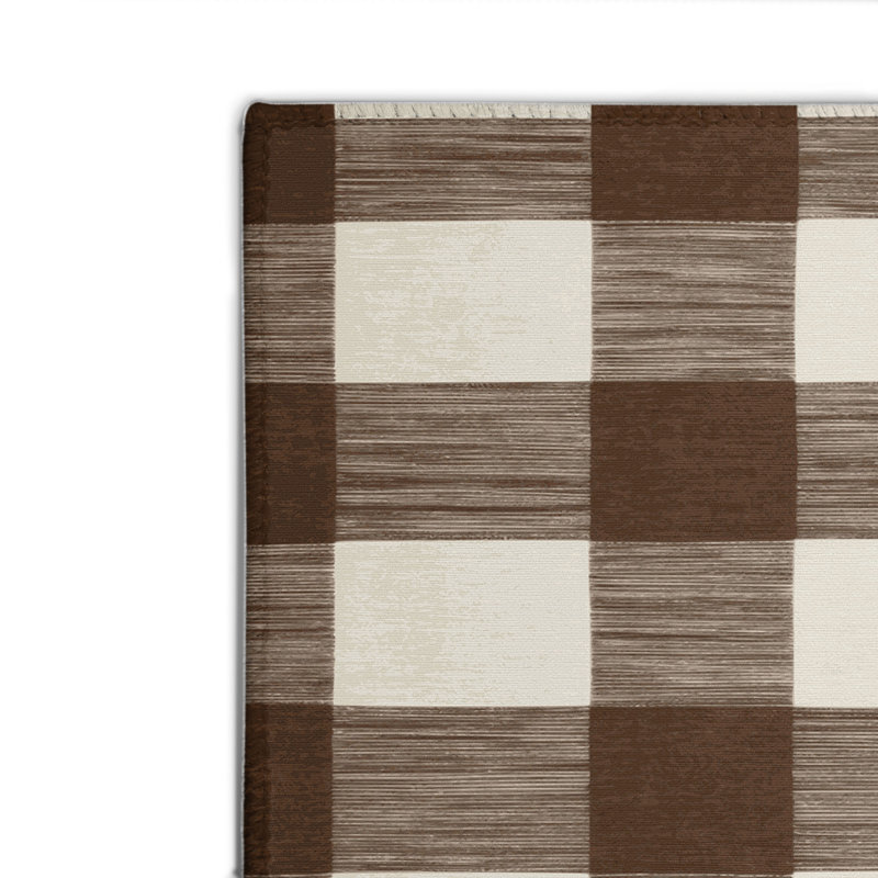 Tapis intérieur / extérieur gris HorizontalStripes, Rectangulaire 2 pi x 3 pi