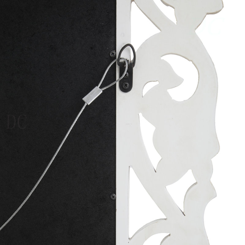 Miroir rectangulaire sculpté