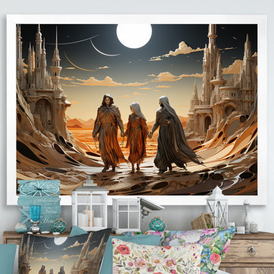 «Bethlehems Bronze Christianism Landscape I», reproduction sur toile