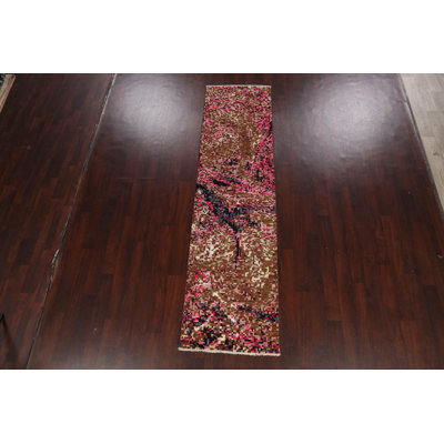 One-of-a-Kind 2'8" X 10' New Age Runner Area Rug in